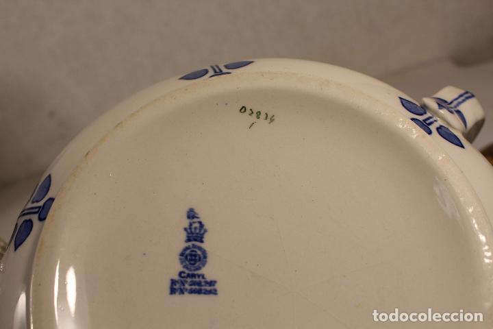 Antig&uuml;edades: orinal porcelana caryl england - Foto 5