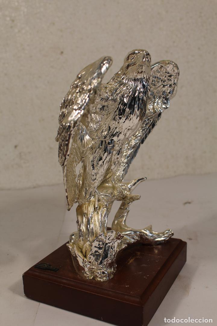 Antig&uuml;edades: figura de aguila plateada spali&uuml; - Foto 2