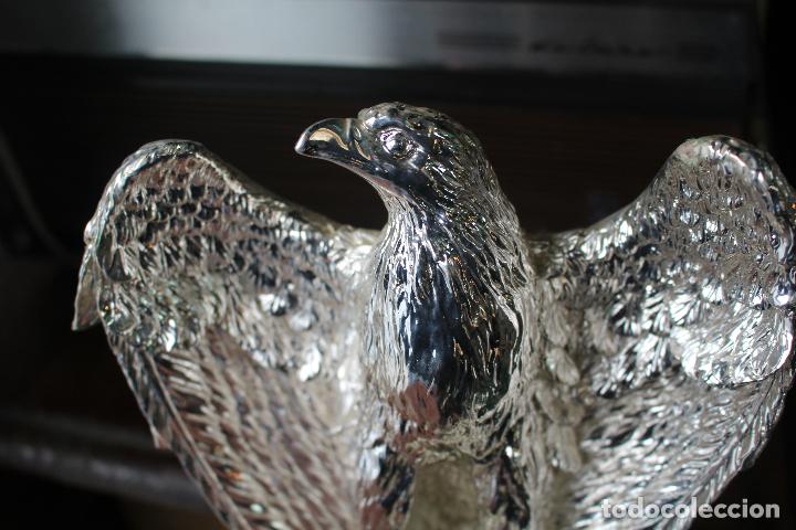Antig&uuml;edades: figura de aguila plateada spali&uuml; - Foto 7
