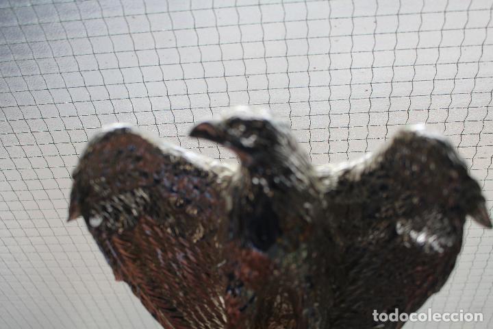 Antig&uuml;edades: figura de aguila plateada spali&uuml; - Foto 9