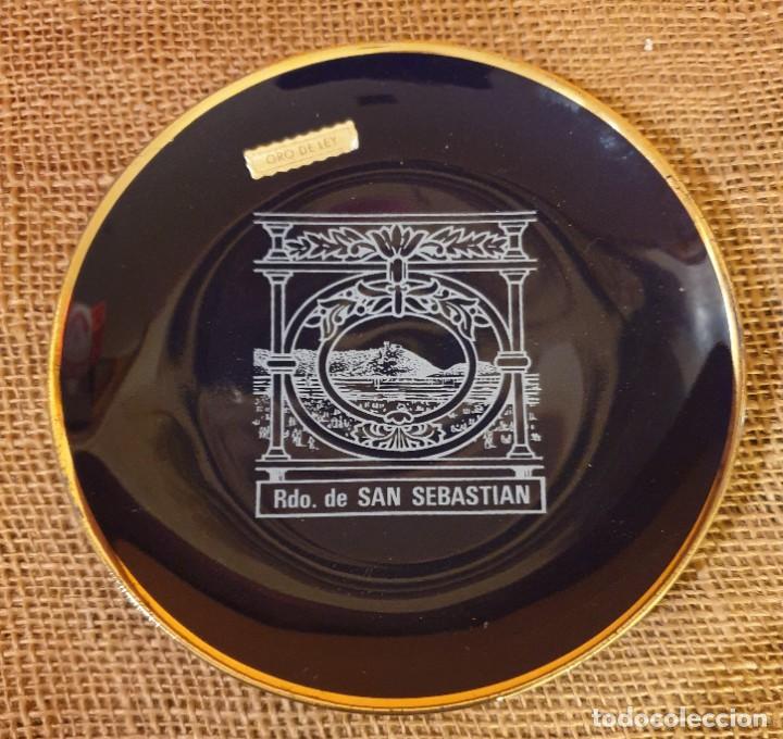 Antig&uuml;edades: Plato recuerdo de San Sebasti&aacute;n - Foto 1