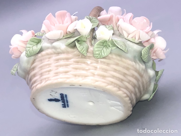 Antig&uuml;edades: REF: 01001295 &ldquo;CESTA DE FLORES N&ordm;. 4-B&rdquo; LLADR&Oacute; - Foto 7
