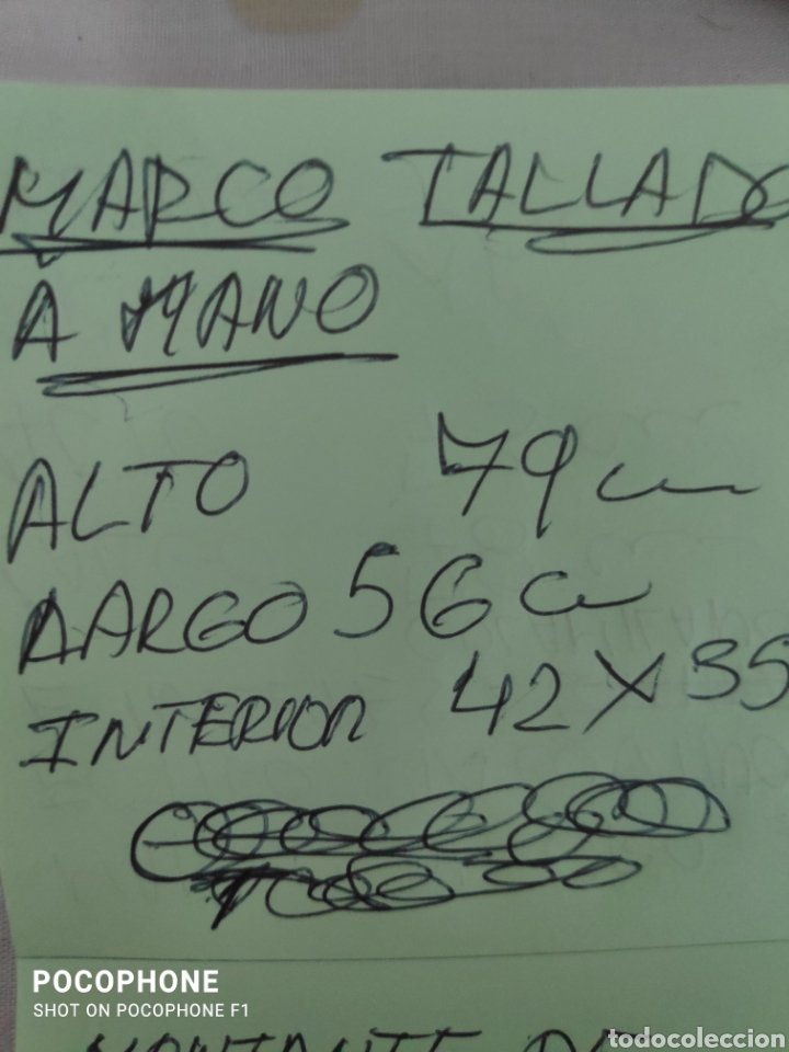 Antig&uuml;edades: Marco tallado - Foto 9
