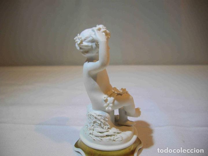 Antig&uuml;edades: FIGURA QUERUBIN PORCELANA - Foto 4
