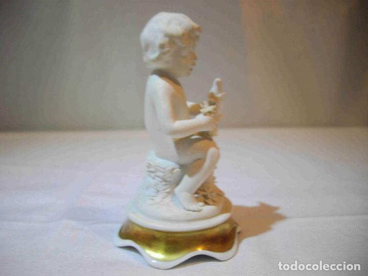 Antig&uuml;edades: FIGURA QUERUBIN PORCELANA - Foto 2