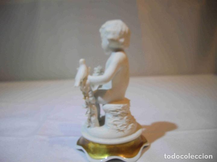 Antig&uuml;edades: FIGURA QUERUBIN PORCELANA - Foto 4
