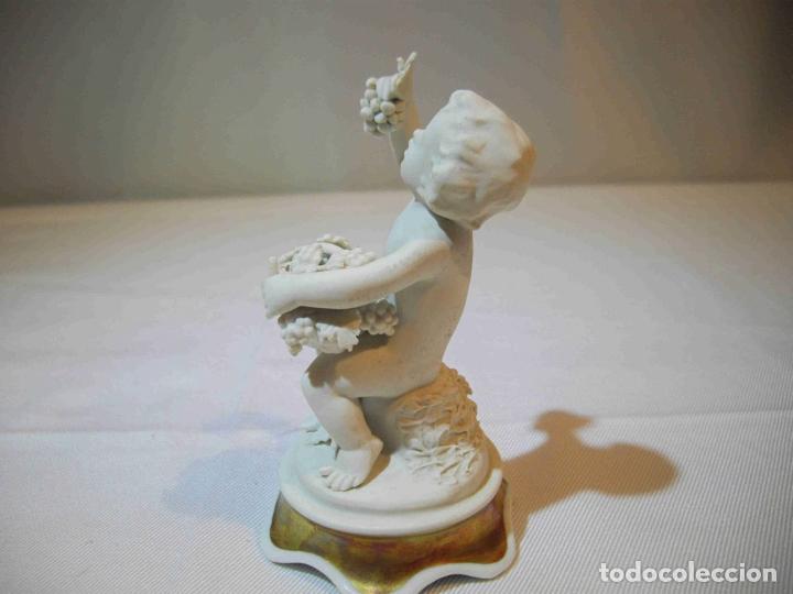 Antig&uuml;edades: FIGURA QUERUBIN PORCELANA - Foto 2
