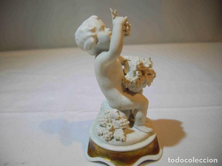 Antig&uuml;edades: FIGURA QUERUBIN PORCELANA - Foto 4