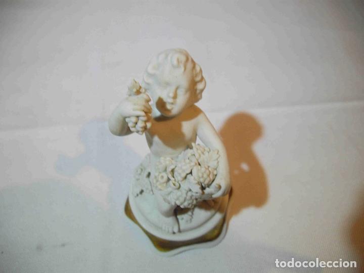 Antig&uuml;edades: FIGURA QUERUBIN PORCELANA - Foto 5
