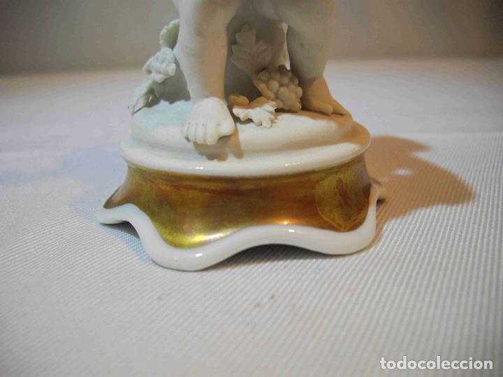 Antig&uuml;edades: FIGURA QUERUBIN PORCELANA - Foto 6
