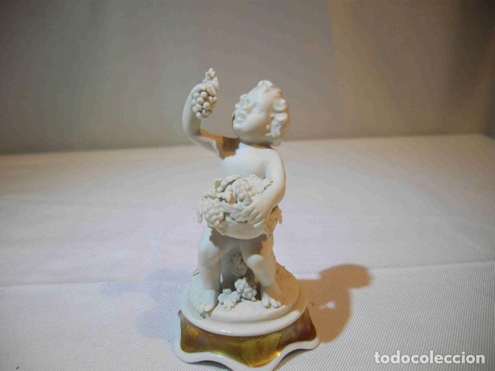 Antig&uuml;edades: FIGURA QUERUBIN PORCELANA - Foto 1