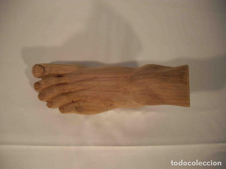 Antig&uuml;edades: FIGURA TALLA PIE IZQUIERDO - Foto 3
