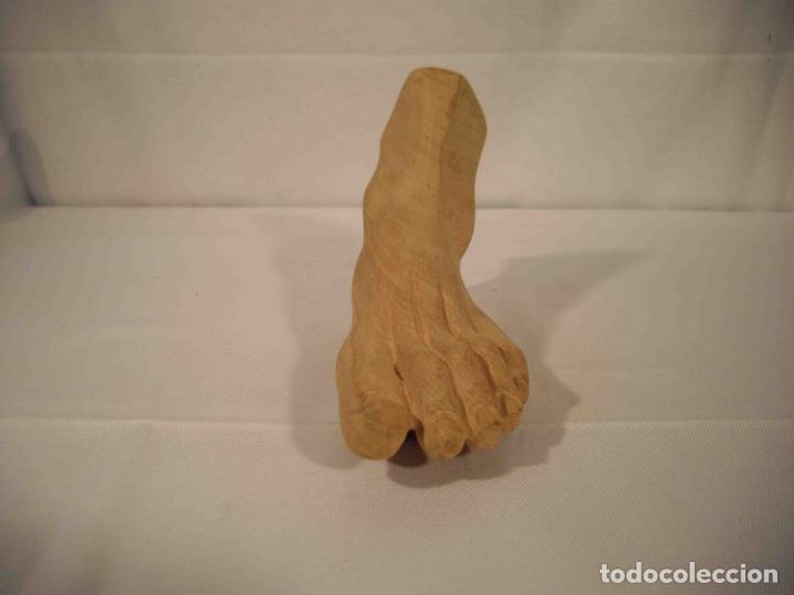 Antig&uuml;edades: FIGURA TALLA PIE IZQUIERDO - Foto 7