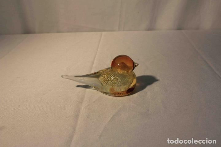 Antig&uuml;edades: PAJARO CRISTAL AMBAR - Foto 3