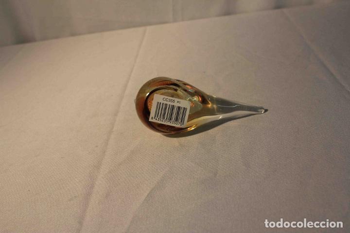 Antig&uuml;edades: PAJARO CRISTAL AMBAR - Foto 6