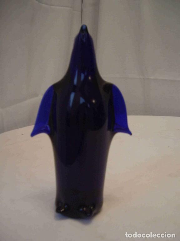 Antig&uuml;edades: PINGUINO CRISTAL AZUL - Foto 5