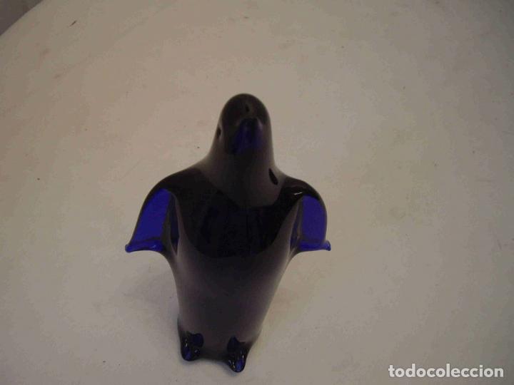 Antig&uuml;edades: PINGUINO CRISTAL AZUL - Foto 6