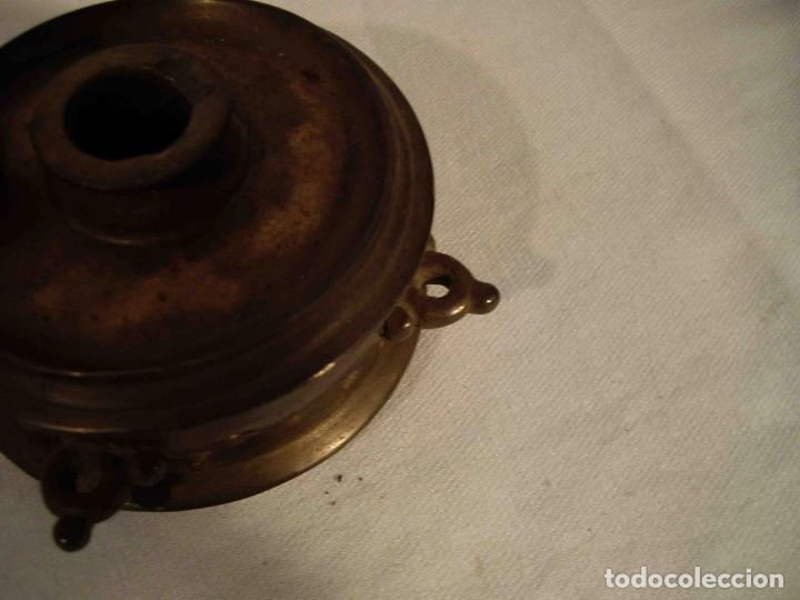 Antig&uuml;edades: TINTERO METAL MODELO E - Foto 5