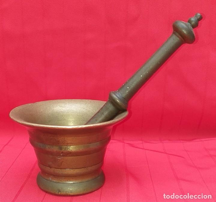 Antig&uuml;edades: ALMIREZ DE BRONCE SIGLO XIX - Foto 1