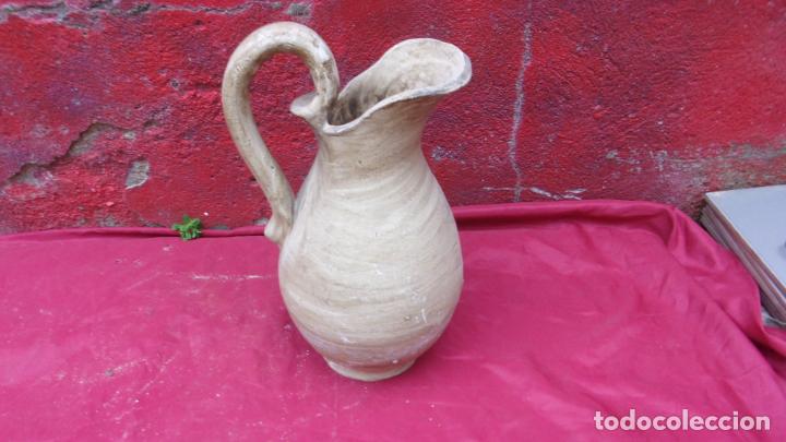 Oggetti Antichi: preciosa jarra de barro artesana,antiguai,barro