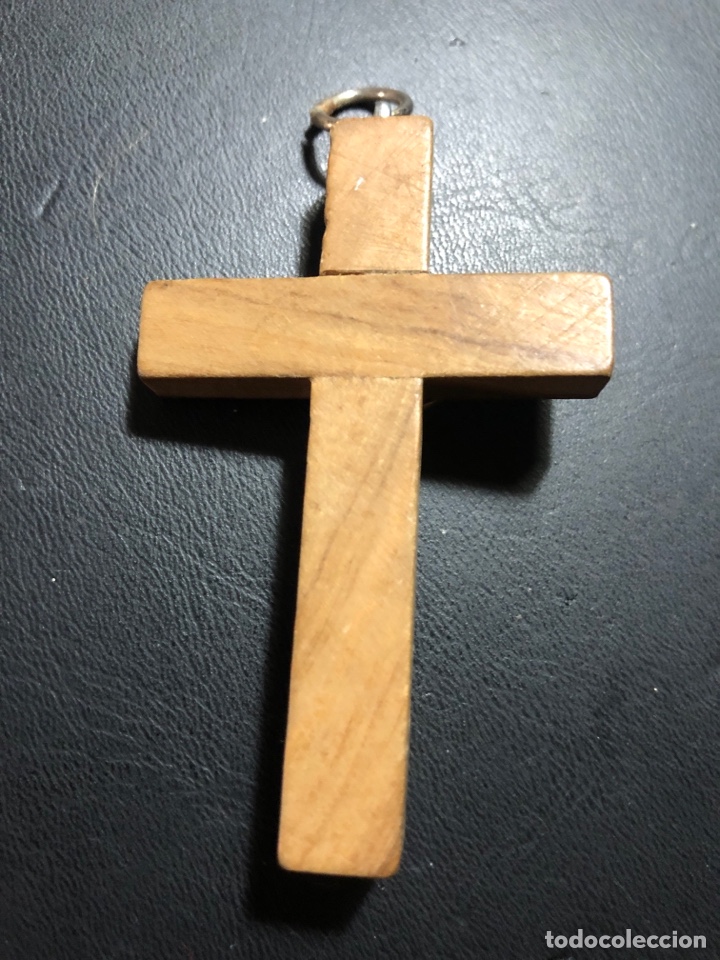 Antig&uuml;edades: COLGANTE CRUZ DE MADERA - Foto 6