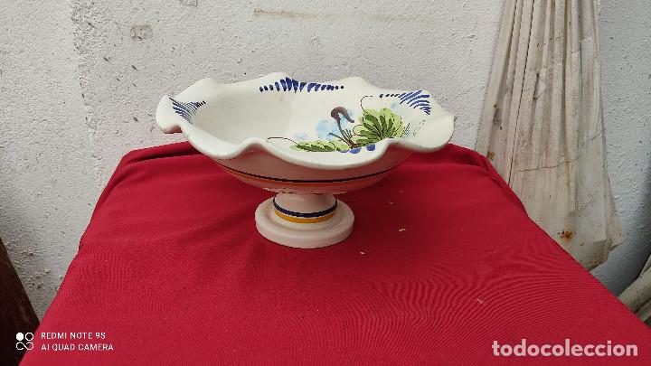 Antig&uuml;edades: frutero de ceramica - Foto 2
