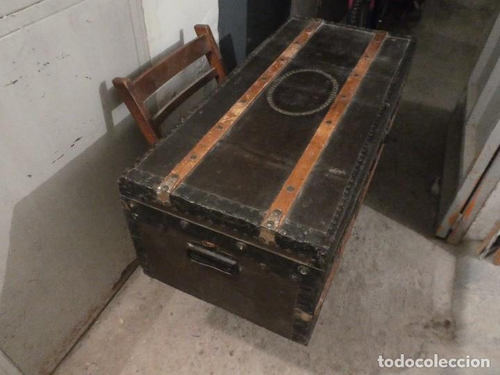 Antig&uuml;edades: Ba&uacute;l de Diligencia - Foto 3
