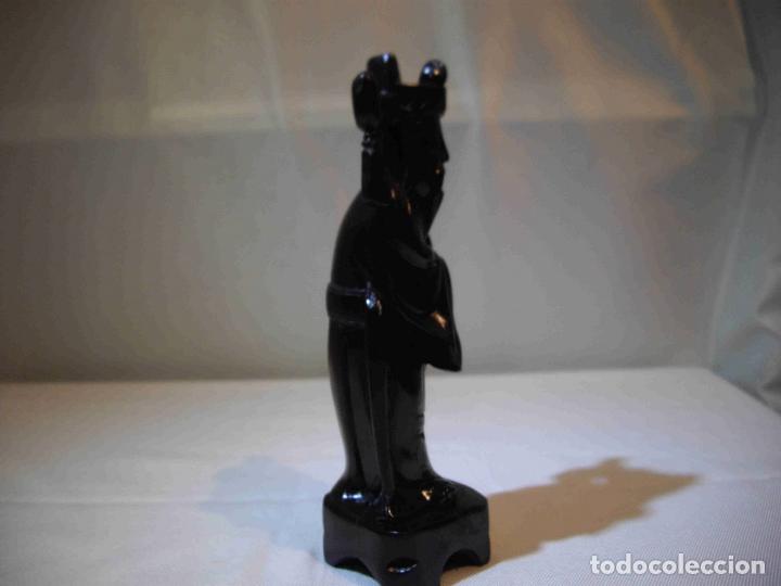 Antig&uuml;edades: FIGURA TALLA MADERA ANCIANO - Foto 7