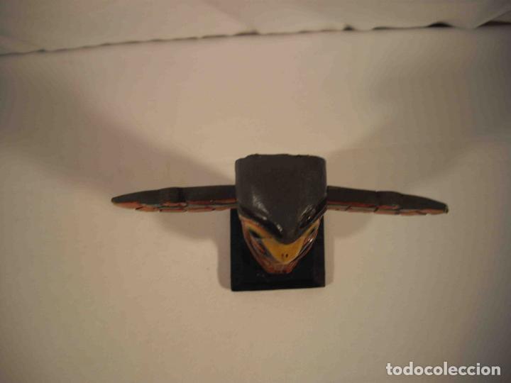 Antig&uuml;edades: TOTEM MADERA AGUILA 32 - Foto 6