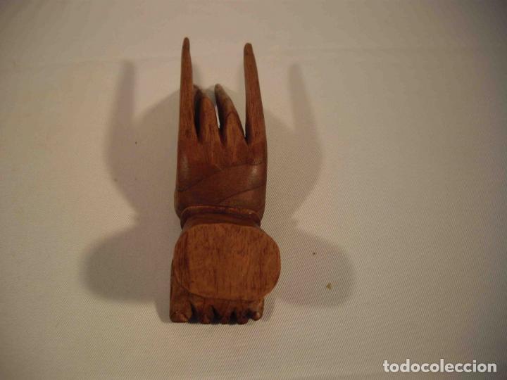 Antig&uuml;edades: MANO DERECHA MADERA - Foto 6