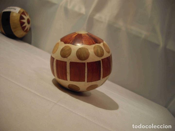BOLA DECORACION MADERA FORMAS 13