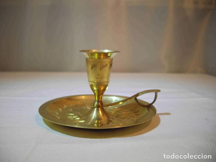 Antig&uuml;edades: PALMATORIA METAL DORADO