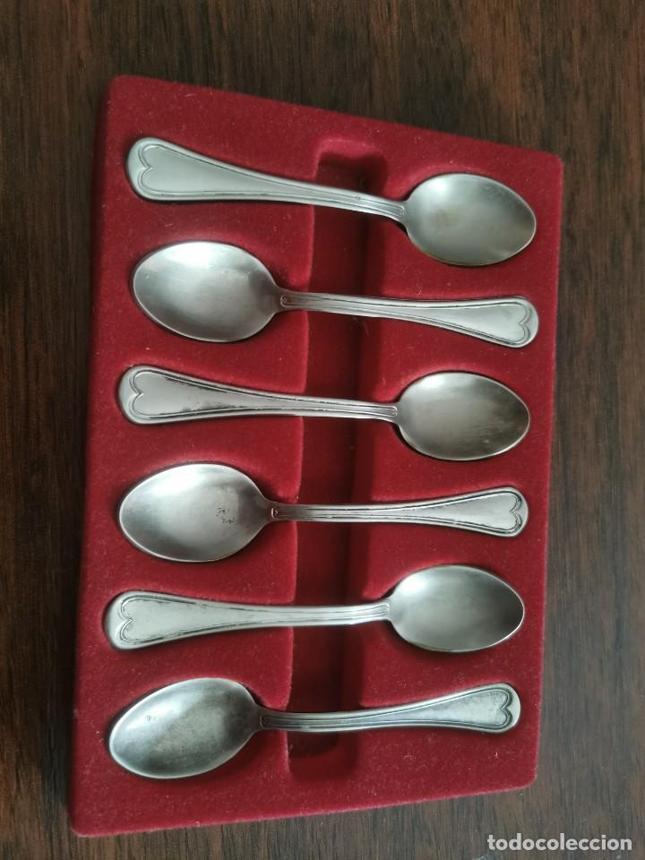 Antig&uuml;edades: Set de cucharillas silver plated - Foto 1
