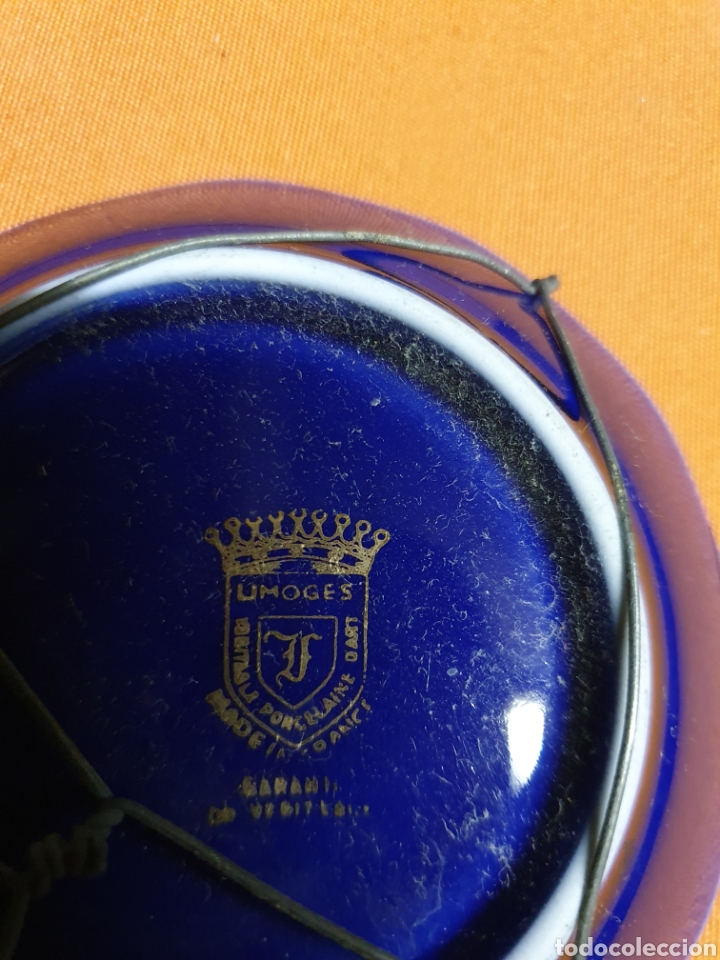 Antig&uuml;edades: Plato Porcelana Limoges - Foto 3