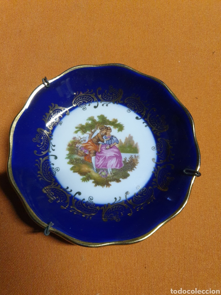Antig&uuml;edades: Plato Porcelana Limoges - Foto 1