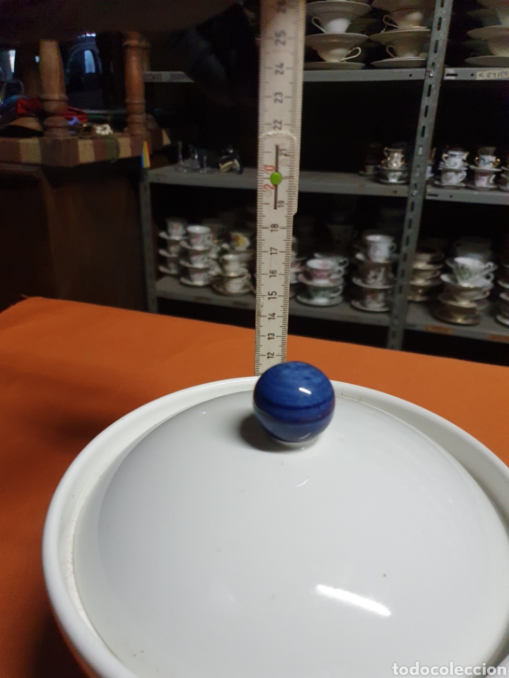 Antig&uuml;edades: Cazo Porcelana - Foto 2