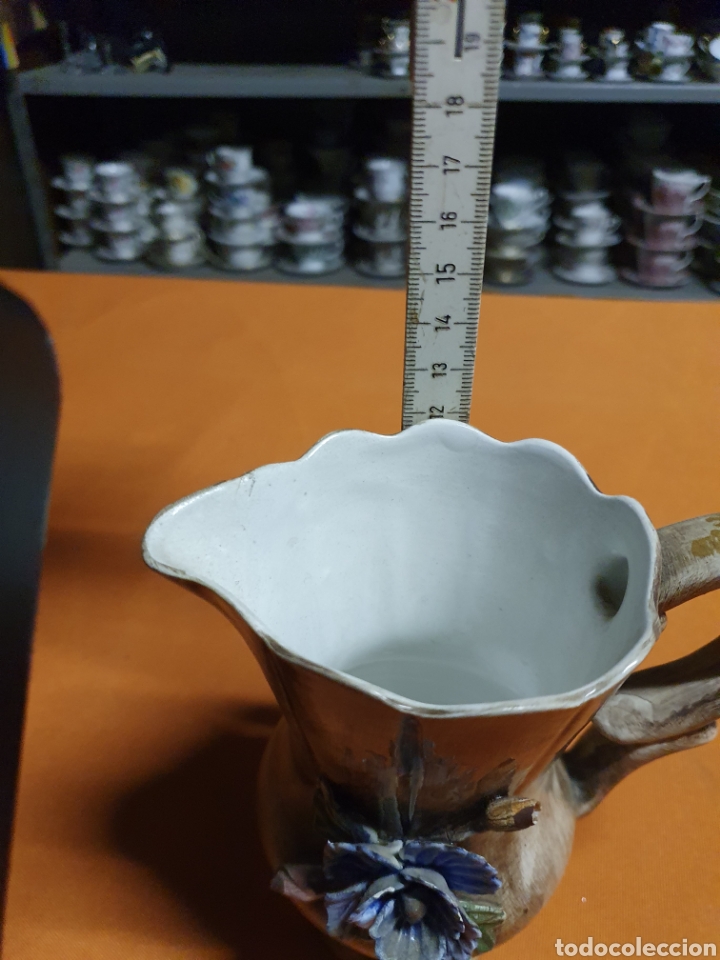 Antig&uuml;edades: Jarra Capodimonte - Foto 3