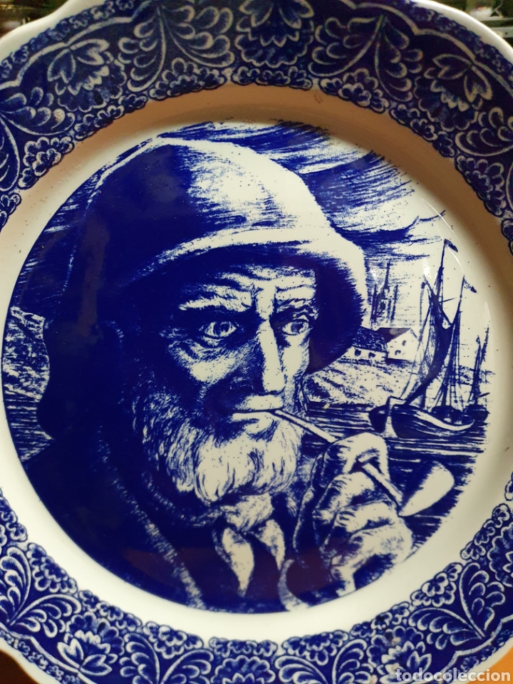 Antig&uuml;edades: Plato Porcelana - Foto 2