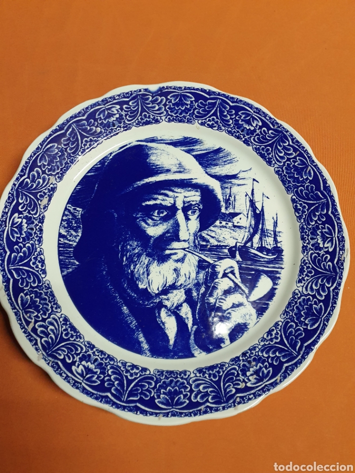 Antig&uuml;edades: Plato Porcelana - Foto 3