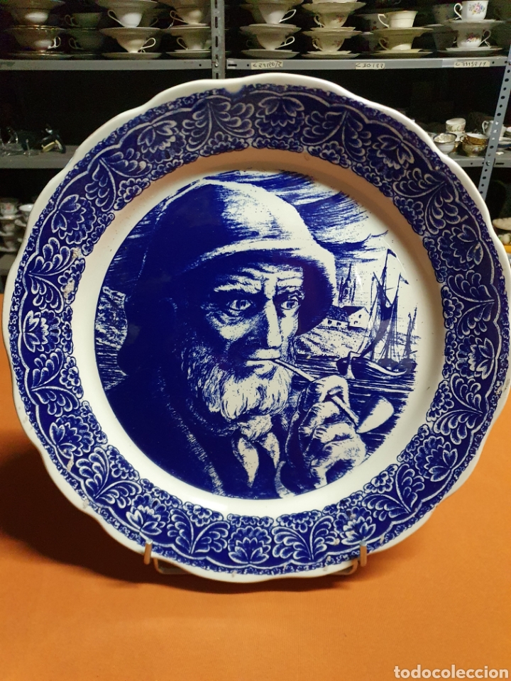 Antig&uuml;edades: Plato Porcelana - Foto 1