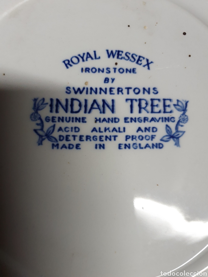 Antig&uuml;edades: Bandeja Porcelana Inglesa - Foto 4