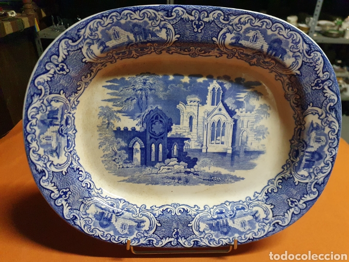 Antig&uuml;edades: Bandeja Porcelana - Foto 1