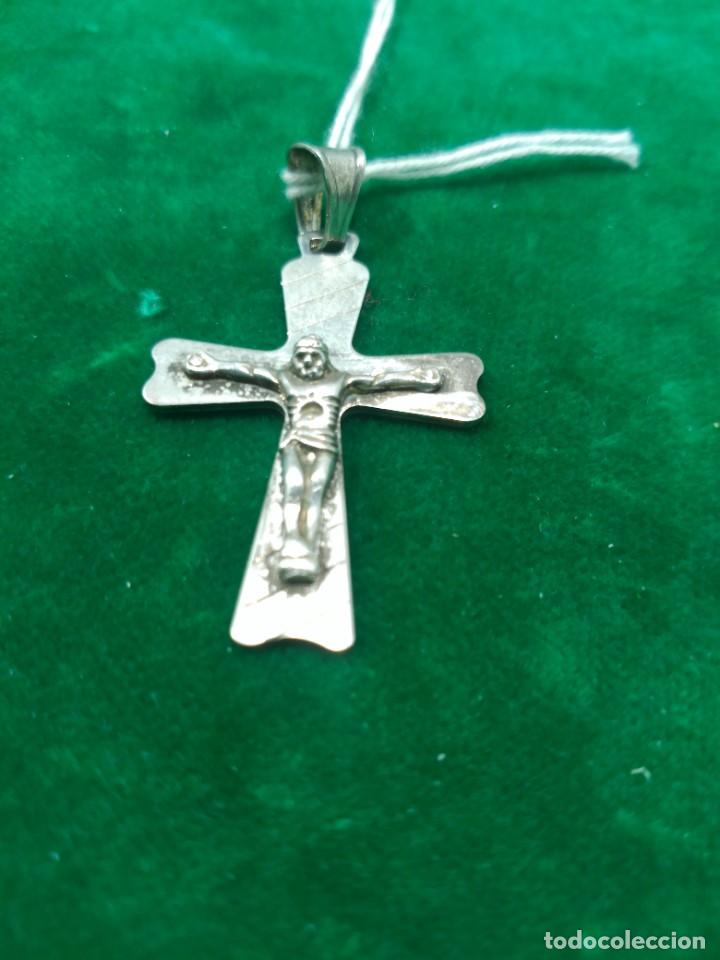 Antig&uuml;edades: Cruz de plata. + - Foto 1