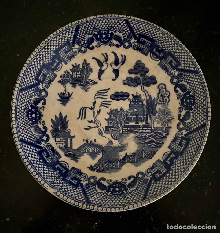 Antig&uuml;edades: Gran taz&oacute;n ingl&eacute;s con plato - Foto 5