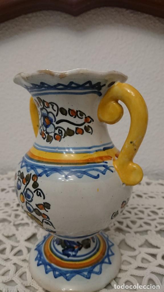 Antig&uuml;edades: BONITO JARR&Oacute;N DE TALAVERA, 16 CM - Foto 4
