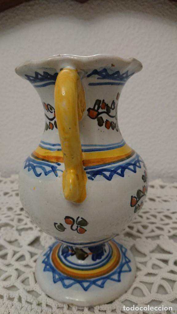 Antig&uuml;edades: BONITO JARR&Oacute;N DE TALAVERA, 16 CM - Foto 6