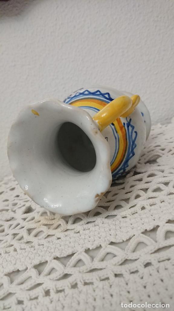 Antig&uuml;edades: BONITO JARR&Oacute;N DE TALAVERA, 16 CM - Foto 11