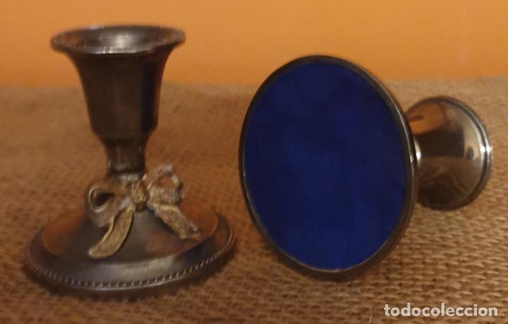 Antig&uuml;edades: Juego de 2 candelabros - Foto 3