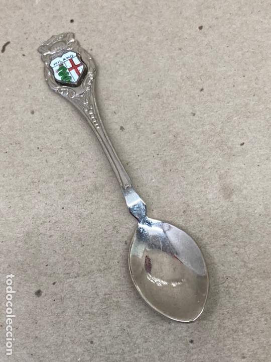 Antig&uuml;edades: Cuchara de metal Milano - Foto 1
