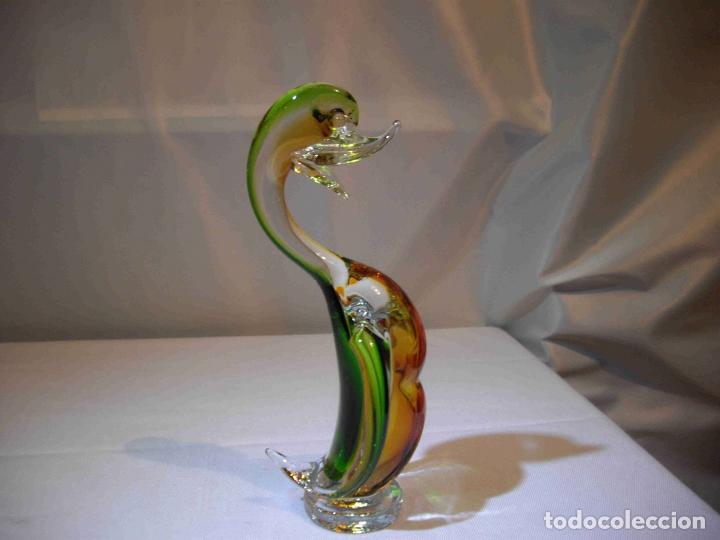 Antig&uuml;edades: FIGURA CRISTAL CISNE - Foto 2